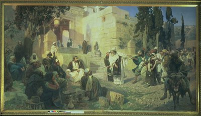 Christ and the Woman Taken in Adultery, 1888 by Vasilij Dmitrievich Polenov